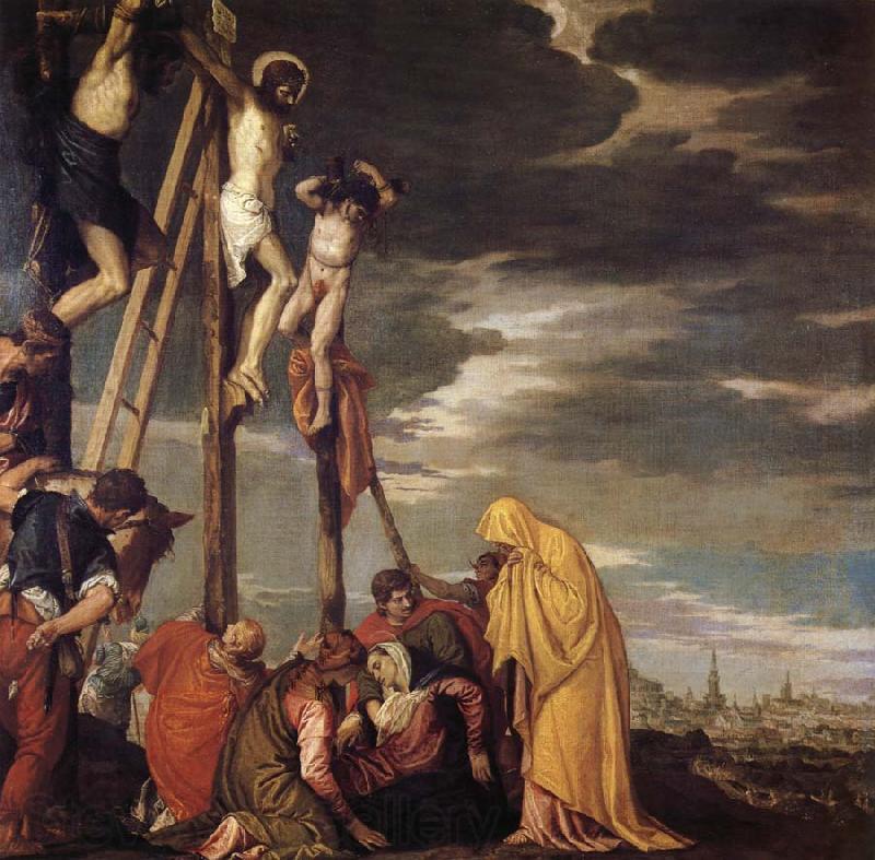 Paolo Veronese Le Calvaire Norge oil painting art